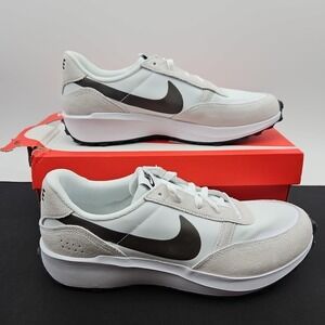 Nike Waffle Nav Phantom White Black Shoes Men's Size 11.5 FJ4195-100 New